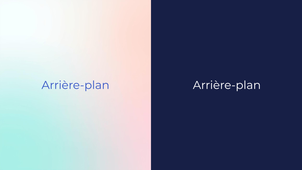 Exemples d'arrière-plans à privilégier en design de présentations